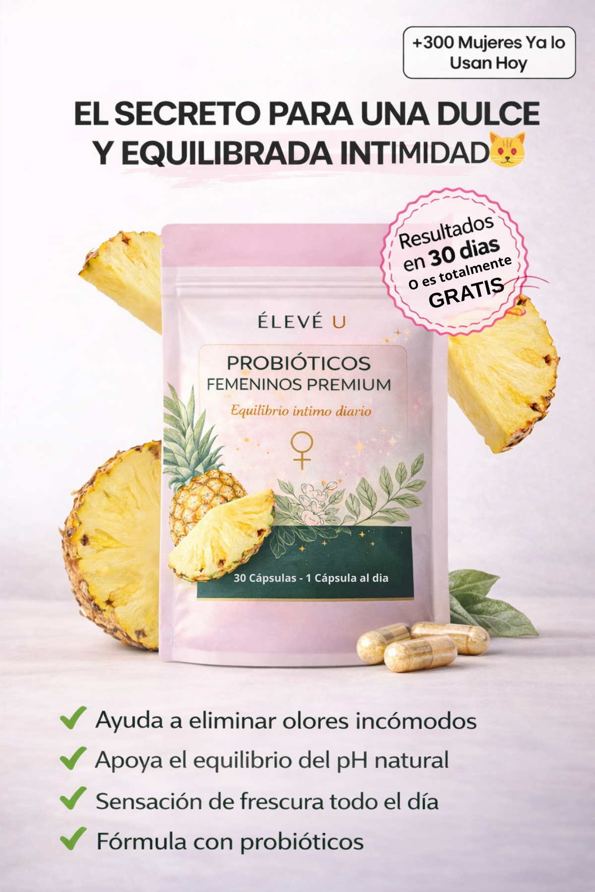 Probiótico Vaginal - ELEVE U